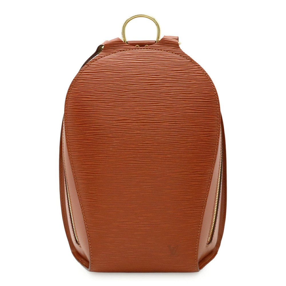 LOUIS VUITTON Epi Mabillon Backpack Shoulder Bag Leather Kenya Brown